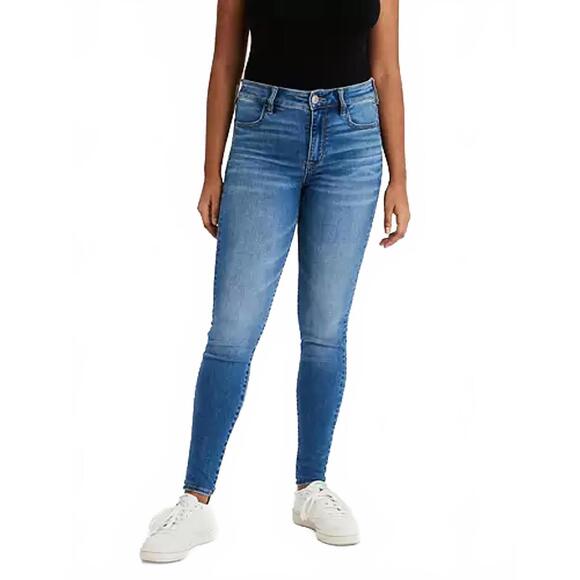 American Eagle, 25, Blue, Athletic Skinny Jeans - Picture 1 of 9